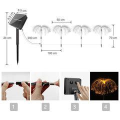 Jellyfish Solar Lights