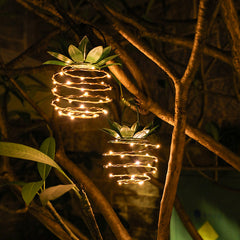 Solar Pineapple Lantern
