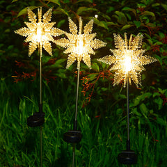 Snowflake Garden Lights