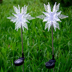 Snowflake Garden Lights