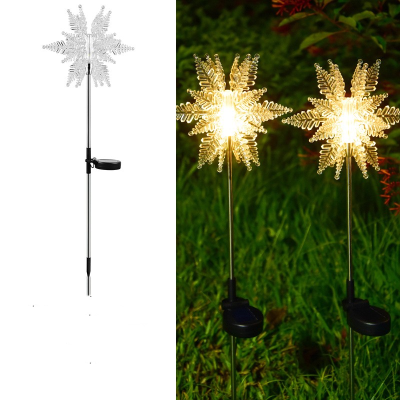 Snowflake Garden Lights